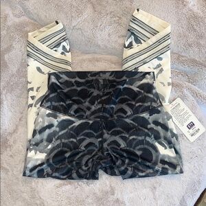 Stylish Black and Cream Women's Top